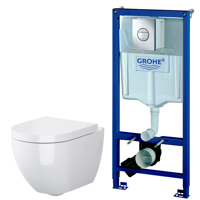 Toiletpakke Grohe Solido med Harmony Rimless